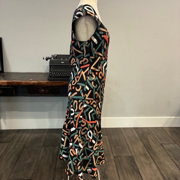 Damsel x The Odells Geometric Afternoon Sunshine Dress - Size Medium - Picture 8 of 16